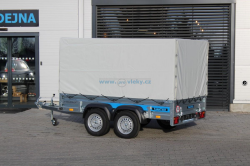 Pr�ves  Faro Solidus 263x150x35 750kg + plachta 140 cm