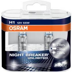 Osram iarovky H1 60/55W Night Breaker Unlimited 2ks